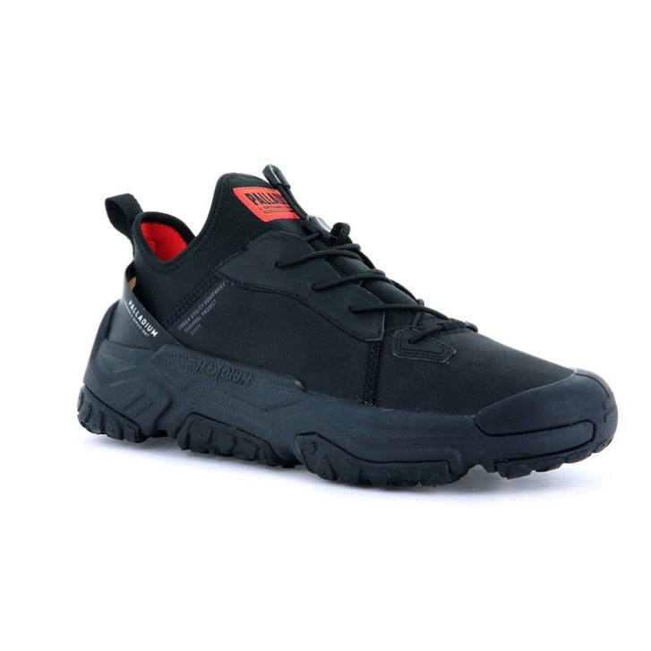 Baskets Palladium Off-grid LO NYL Femme Noir | FR HWB430Q